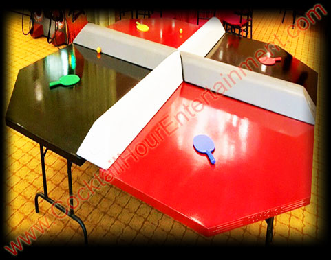 4 player ping pong party game rental