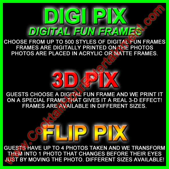 Digi Pics, 3d pix, and flip pix packages