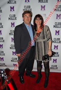 custom step and repeat vinyl backdrop sample photo of couple