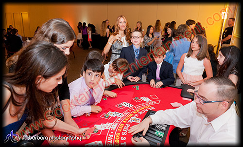 black jack casino table