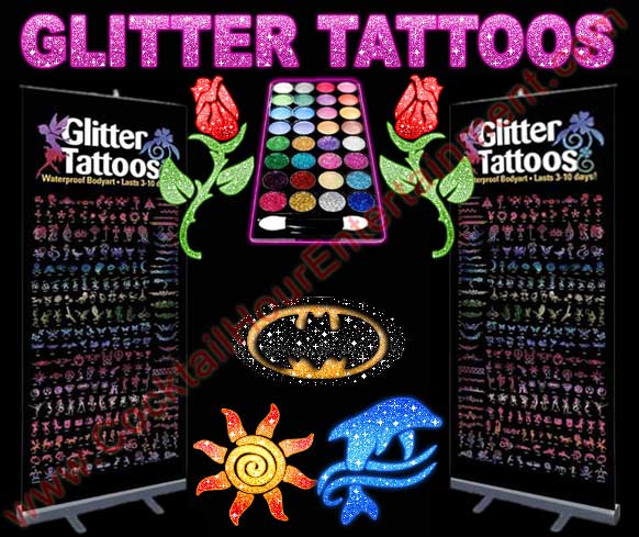 florida glitter tattoos