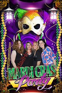 green screen photo mardi gras