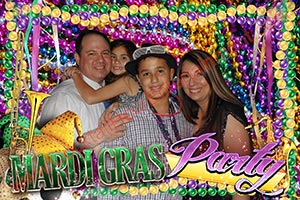 green screen photo mardi gras