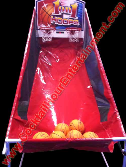 arcade rental game pop-a-shot party rental