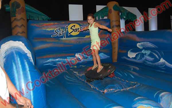 Bar Mitzvah Surfboard Simulator